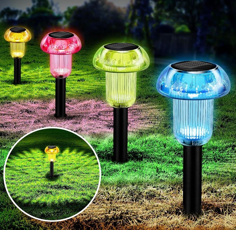 best-solar-led-mushroom-pathway-lights-for-outdoor-garden